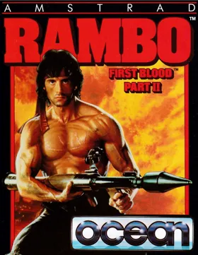 Rambo - First Blood Part II (UK) (1986) (Trainer) box cover front